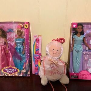 Girls Barbie Doll Toy Lot